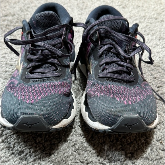 Mizuno Womens Wave Horizon 5 Running Shoe Size 8 - blue and purple color - Picture 8 of 8